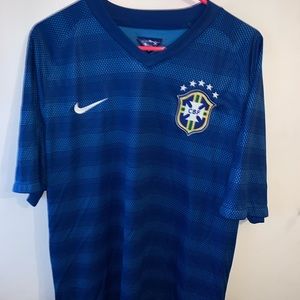 Nike Men’s Brazil Soccer Jersey Size XL